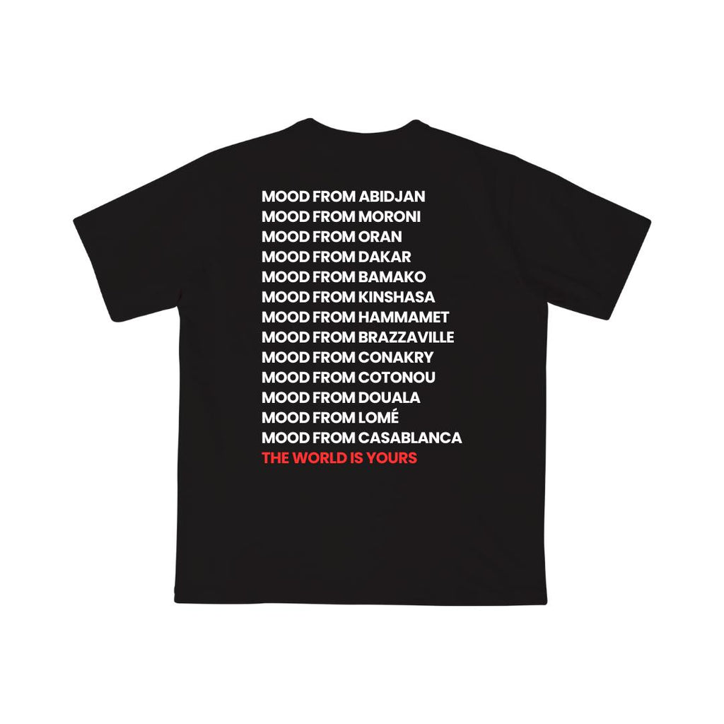 MOOD FROM BLACK T-SHIRT